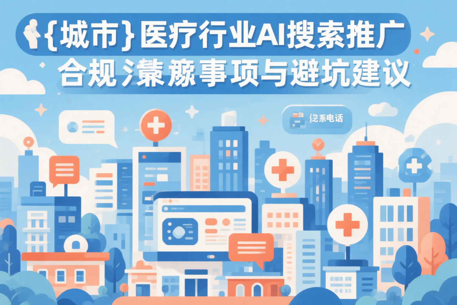 凉山医疗行业AI搜索推广合规注意事项与避坑建议