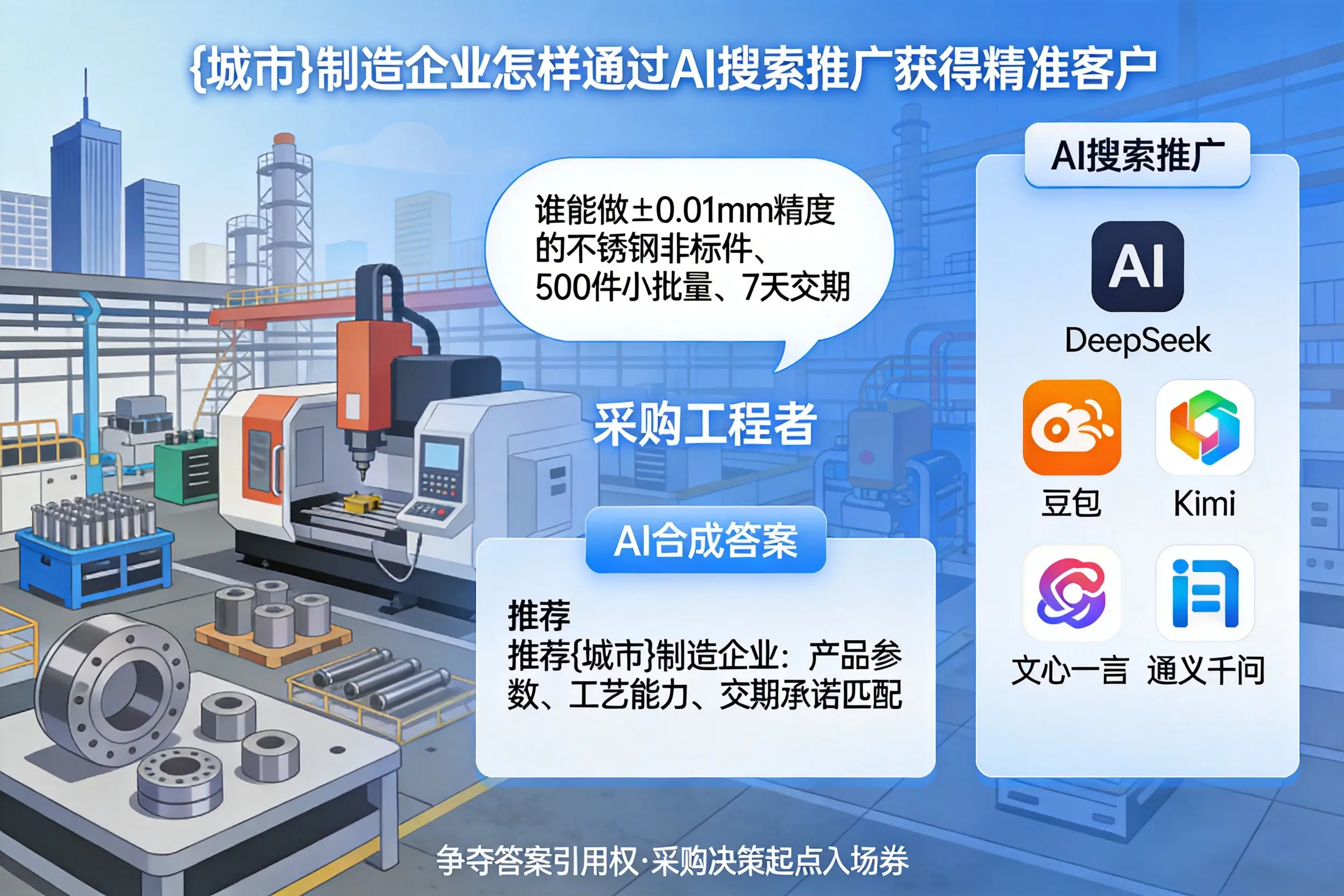 凉山制造企业怎样通过AI搜索推广获得精准客户