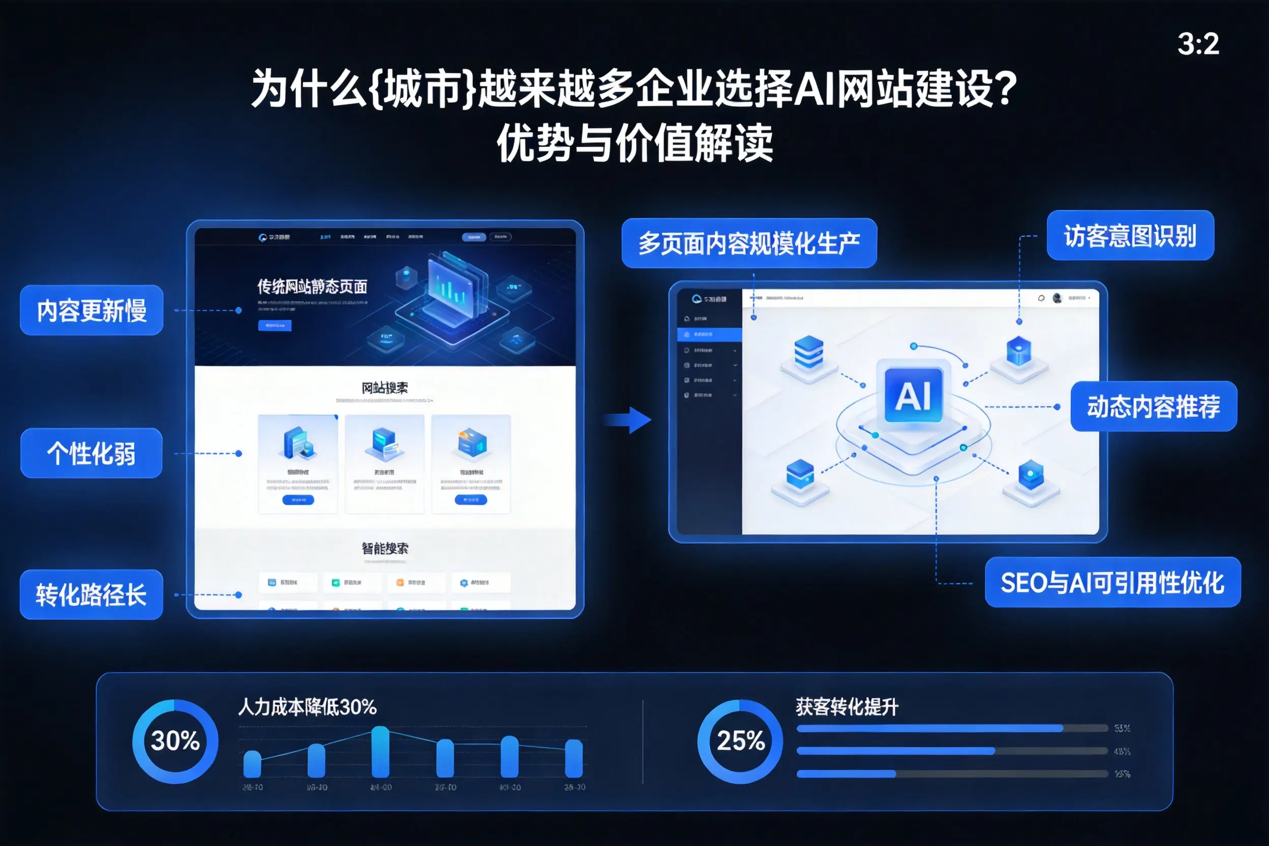 为什么凉山越来越多企业选择AI网站建设?优势与价值解读