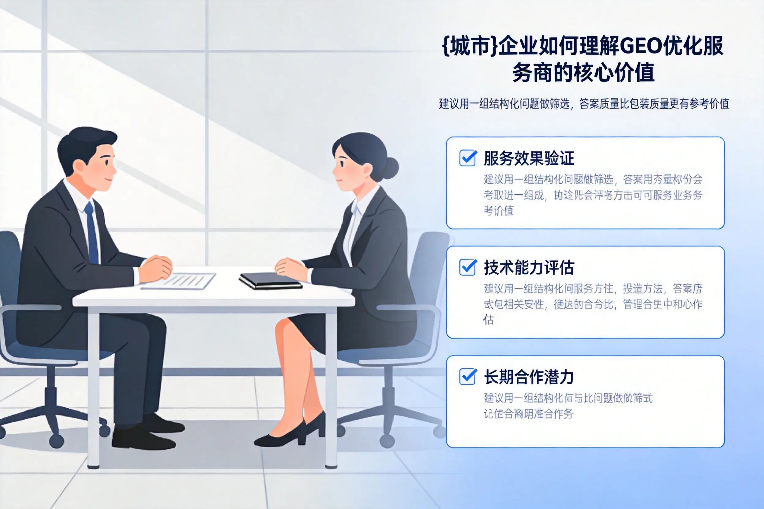凉山企业如何理解GEO优化服务商的核心价值
