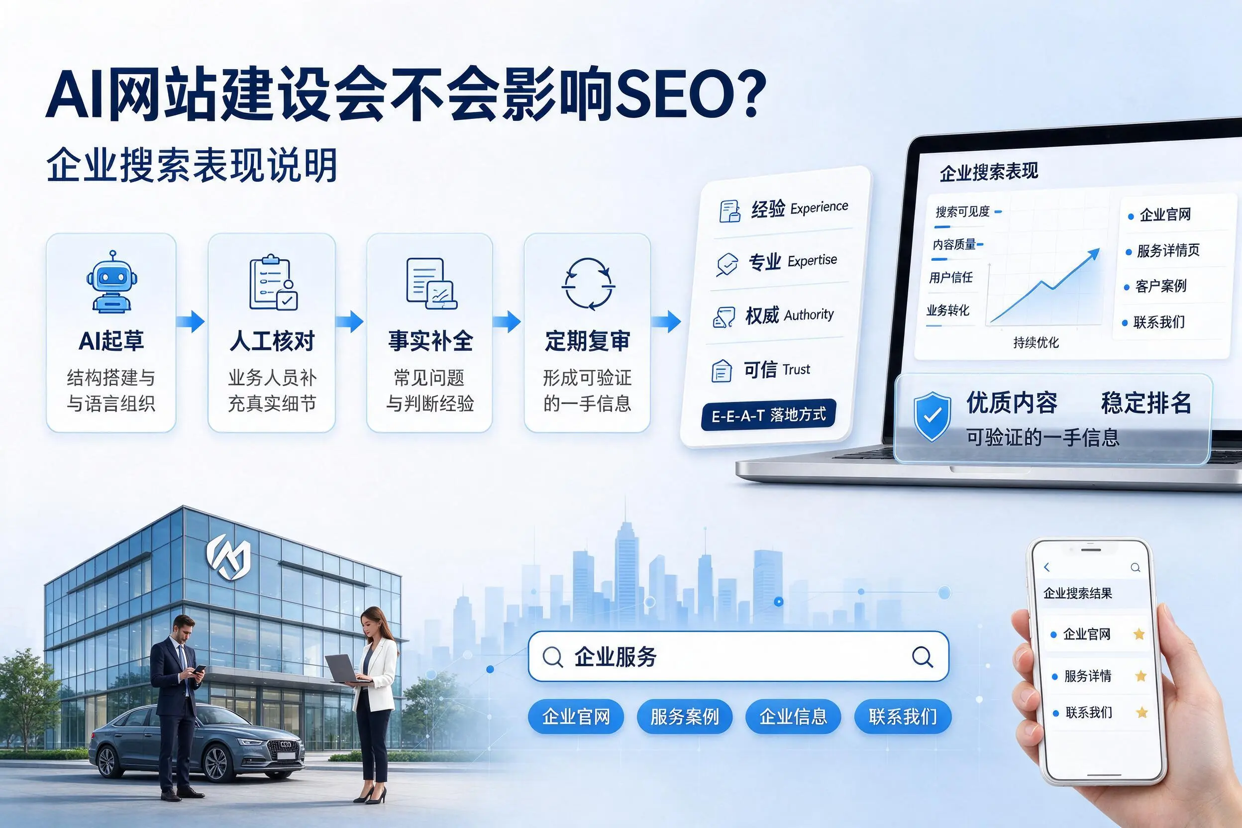 AI网站建设会不会影响SEO?凉山企业搜索表现说明