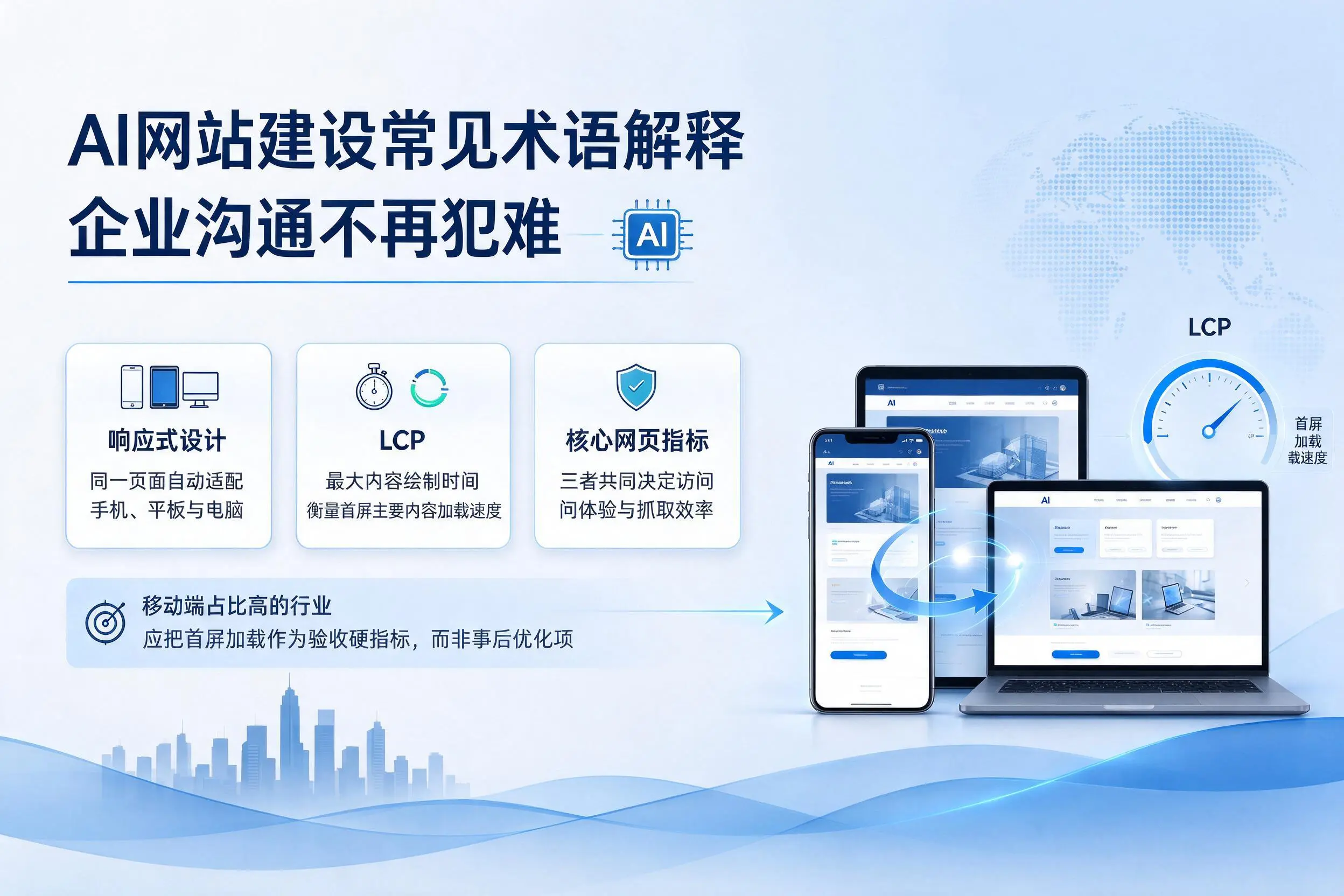 AI网站建设常见术语解释,凉山企业沟通不再犯难